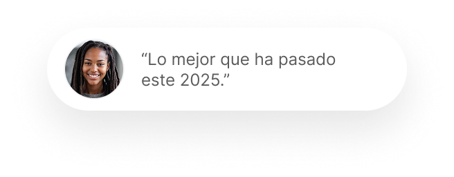 Lo mejor que ha pasado este 2025